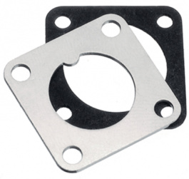 08 1124 000 001, Square flange with gasket, Binder