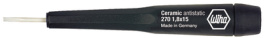 270/0.9-15, Screwdriver ceramic Slotted 0.9x0.35 mm, Wiha