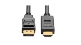 K33025WW, Video Cable, HDMI 1.3 - DisplayPort, 1.8m, Kensington