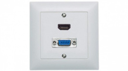 UP-ED/HDMI/VGA, In-wall mounting set, Contrik
