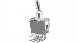 ATE 2 D-RA, Переключатель: тумблер; Пол: 2; DPDT; ON-ON; 0,05A; 0,05A; -20?85°C, Knitter-switch