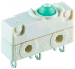 1045.0102, Micro switch 5 A Plunger 1 change-over (CO), Marquardt