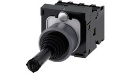 3SU1130-7AF10-1QA0, Coordinate Switch 10 A 500 V Lever Black / Grey, Siemens