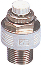 ASN2-M5, Metering valve with silencer, SMC PNEUMATICS