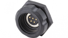 M9K702-400L, Magnetic Data Connector Poles 6, Rosenberger connectors