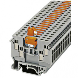 2775210, UDK 4-MTK-P/P feed-through terminal block, 0.2...4 mm2 600 vac 16 a grey, Phoenix Contact
