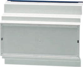1-064074, Enclosure DIN rail 49 x 70 x 86 mm Noryl/PBC, Erni / TE