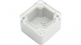 RND 455-01028, Plastic Enclosure 52x50x35mm Light Grey Polycarbonate IP67, RND Components