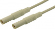 MLS GG 200/2.5 WEI / WHITE Safety test lead diam. 4 mm White 200 cm 2.5 mm2 CAT III