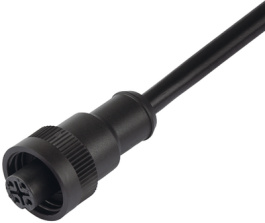 79 0232 20 04, Cable socket 3+PEP, Binder