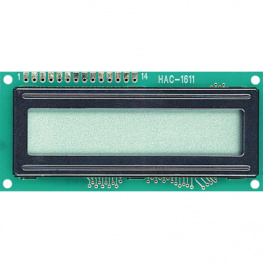 GTC-16026 TS6L2C, Dot matrix LCD display 4.3 mm 2 x 16, Hebei Jiya