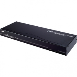 VS0116, Video/audio splitter VGA, 16-port, 19^, Aten