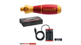 44351, SpeedE® I Screwdriver Starter Set, SoftFinish, 4 Pieces, Wiha