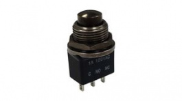 RND 210-00608, Sealed Pushbutton Switch, 1CO, ON-(ON), IP67, Soldering Lugs, RND Components