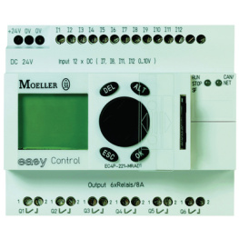 EC4P-221-MRAD1, Модуль: программируемый контроллер PLC; 24ВDC; Выходы:6; IP20, Eaton