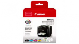 9290B004, Ink Cartridge PGI-2500BKCMY Black/Cyan/Magenta/Yellow, CANON