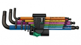 05022089001, Набор ключей; шестигранный Hex-Plus,сфера; сталь; Кол-во шт: 9, Wera Tools