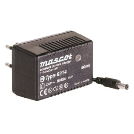 8314 1-12cells, Charger, Ni-MH,NiCd, 0.6A, Plug-in, Constant Current, Mascot
