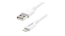 USBLT3MW, Charging Cable USB-A Plug - Apple Lightning 3m USB 2.0 White, StarTech.com