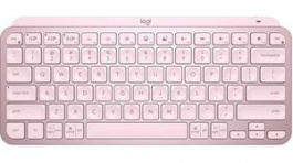 920-010500, Keyboard, MX Keys Mini, US English with €, QWERTY, USB, Bluetooth/Wireless, Logitech