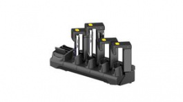 CS-CRD-LOC-TC7-T, 4-Slot Locking Kit<br/> with Spare Battery Charger, Black, Zebra