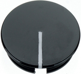 040-4625, Cover with line 21 mm black, ELMA