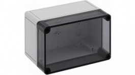 11150601, Plastic Enclosure Without Knockouts, 180 x 110 x 111 mm, Polystyrene, IP66, Grey, Spelsberg