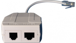 K224196, ADSL Filter Adapter, RJ45 - RJ45 / RJ11, Elbro