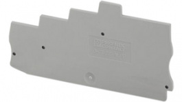 3041930, End plate, grey, Phoenix Contact