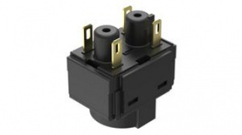 61-8775.37, Slow-Action Switching Element, 1NC + 1NO, 300mA, Plug-In Terminal, EAO