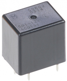 CQ112J, PCB power relay 12 VDC 640 mW, Panasonic