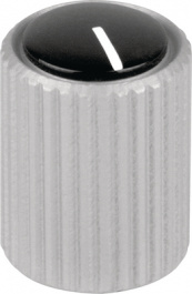 531.4, Aluminium rotary knob aluminium 12 mm, Mentor