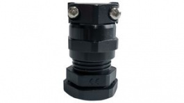 RND 465-00820, Cable Gland with Clamp, PG13.5, Nylon, Black, IP68, RND Components