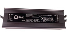 RND 500-00035, LED Driver, Triac Dimmable CV, 150W 12.5A 12V IP66, RND power