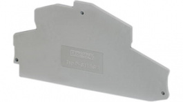 3035098, End plate, grey, Phoenix Contact