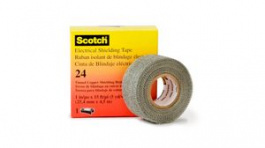 SCOTCH24-25X4.5, Electrical Shielding Tape Metal 25mmx4.5m, 3M