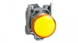 XB4BVG5, LED Indicator, Orange, 22mm, 120V, Screw Clamp Terminal, SCHNEIDER ELECTRIC