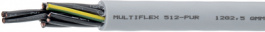 22536, Провод: управления; MULTIFLEX 512®-PUR; 4G1,5мм2; PUR; серый; Cu, Helukabel
