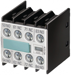 3RH19111FA22, Вспомогательные контакты; Размер: S00; Монтаж: фронтальный, Siemens