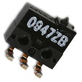 D2MQ-1-TL, Micro switch 0.5 A Plunger Snap-action switch left angled 1 change-over (CO), Omron