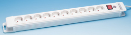 1952200100, Outlet Strip, 10xF (CEE 7/3), 3 m, Brennenstuhl
