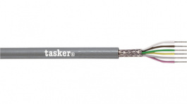 C8015 [100 м], Data cable shielded   8  x0.15 mm2 Copper strand PVC grey, Tasker