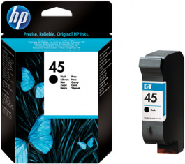 51645GE, Ink 45 black, HP