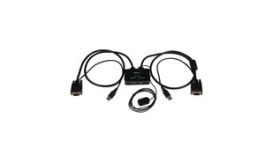 SV211USB, 2-Port USB VGA Cable KVM Switch, USB Powered with Remote Switch, StarTech.com