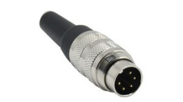 RND 205-01401, Mini Connector Plug 5 Contacts, 6A, 250V, IP67, RND Connect