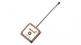 AGGP.25F.07.0060A, GNSS Antenna, 1.57 ... 1.61 GHz, GPS/Galileo/GLONASS/BeiDou/Compass/QZSS/SBAS, 1.5 dBi, 25mm, Taoglas