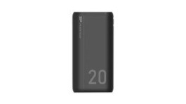 SP20KMAPBKGS150K, Powerbank, Li-Po, 20Ah, USB A Socket, Black, Silicon Power