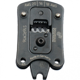 S16RCM16, Crimp insert, Trim Trio UTL / Trim Trio UTS, Souriau Esterline Sunbank