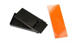 RND 455-01167, Hand-Held Plastic Enclosure with Infrared End Panel, 66.5x140x28mm, Black, ABS, RND Components