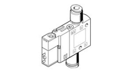 CPE10-M1BH-3GL-QS-4, Solenoid Valve, 8bar, 24VDC, 3/2, QS-4, Festo